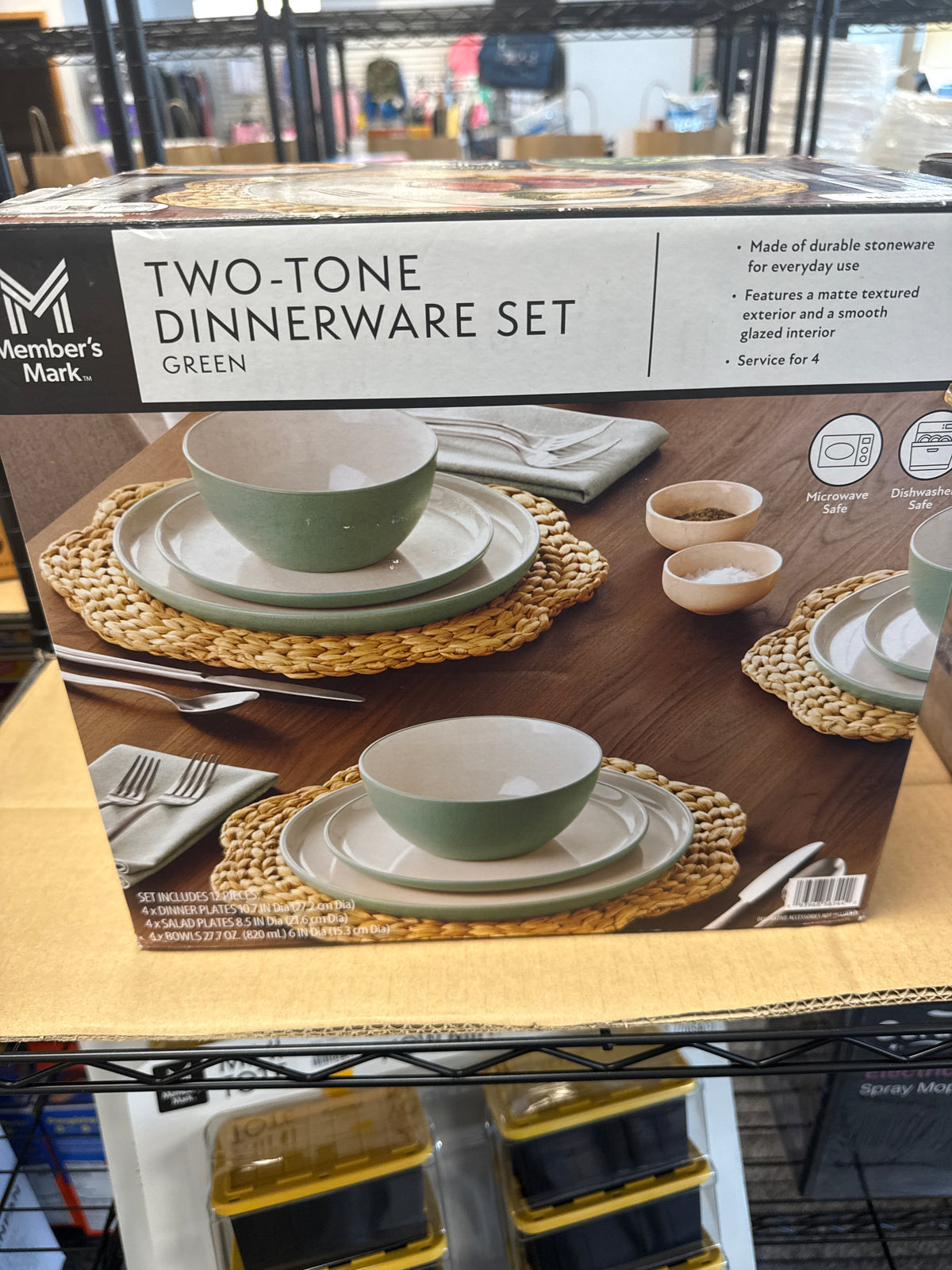 MM 2 Tone Dish Set