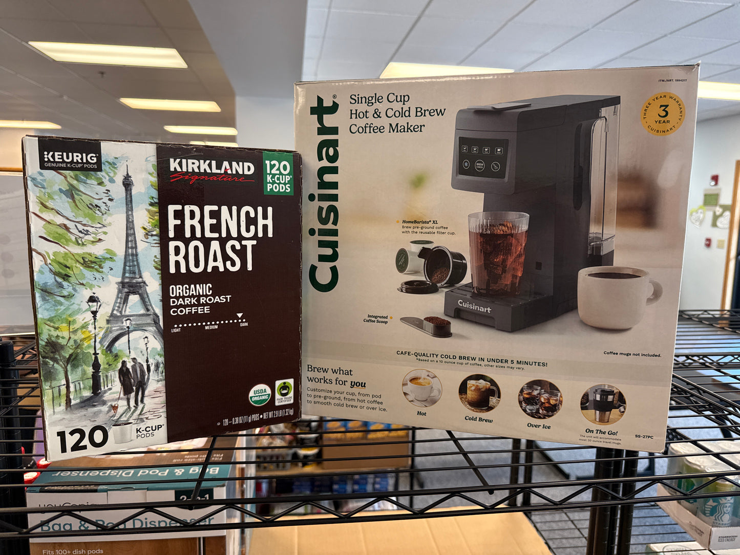 Cuisinart single serve and French roast