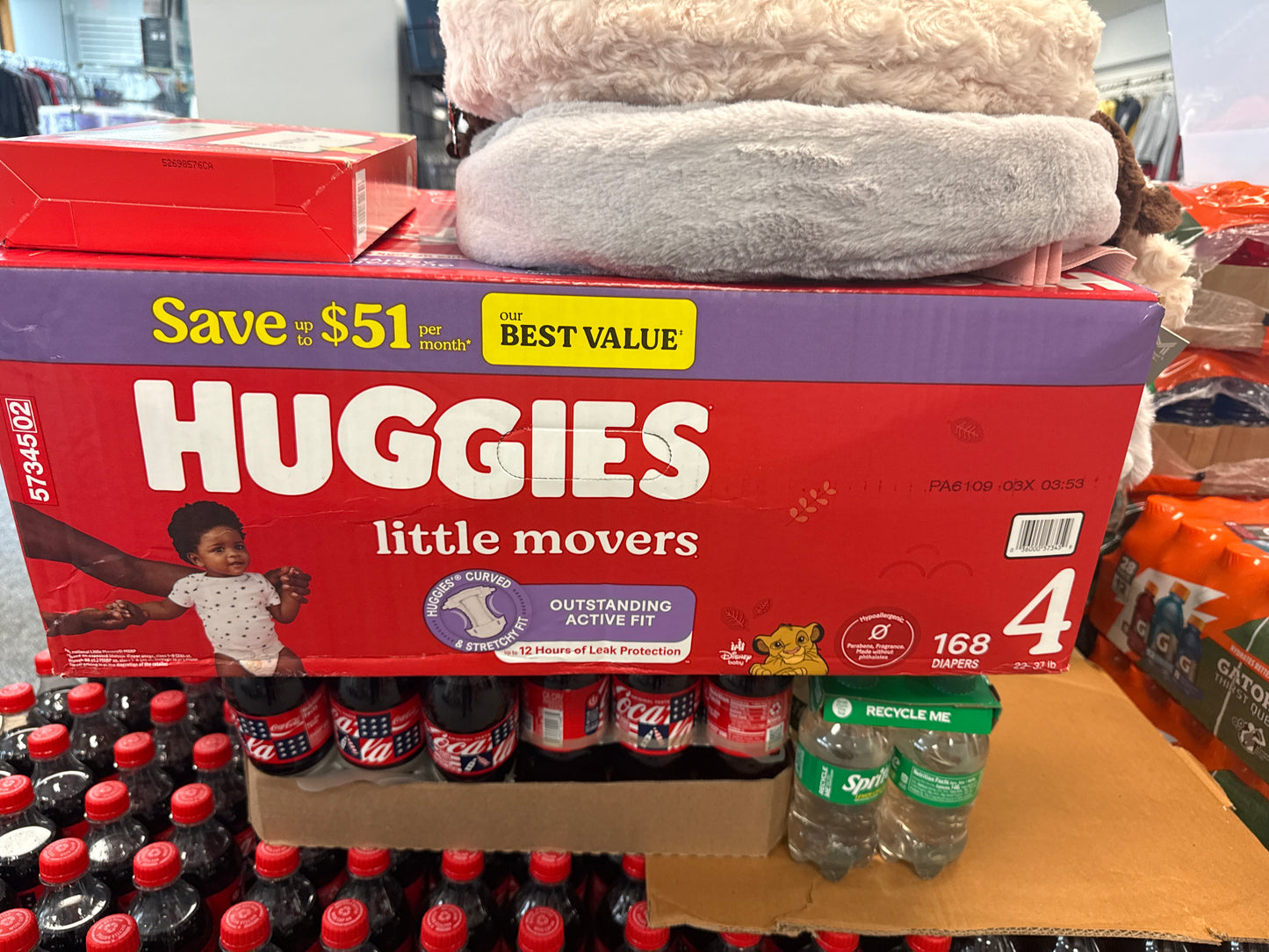 Huggies Sz 4