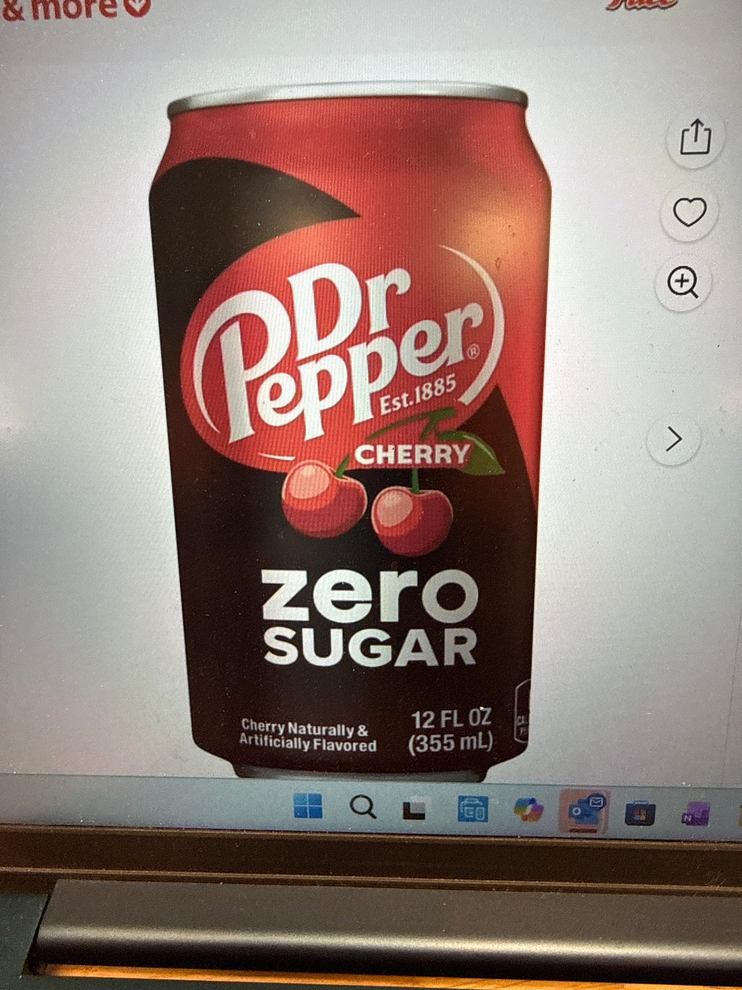 Dr. Pepper Cherry 0 Sugar