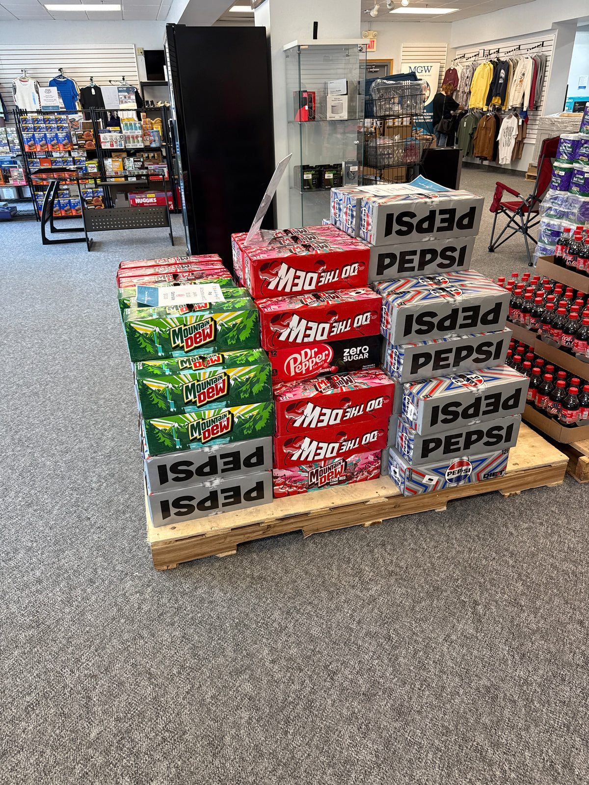 12 Pk Cans Various Pops