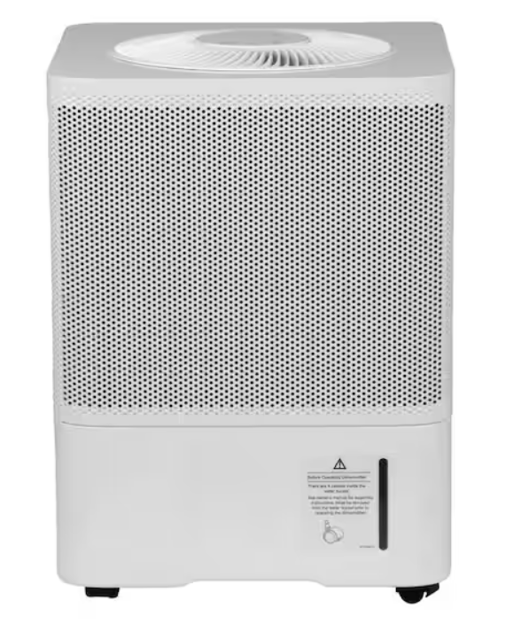 50 pt. for Wet Rooms up to 5000 sq. ft. Residential Dehumidifier with Built-in. Pump in White, Wi-Fi, ENERGY STAR