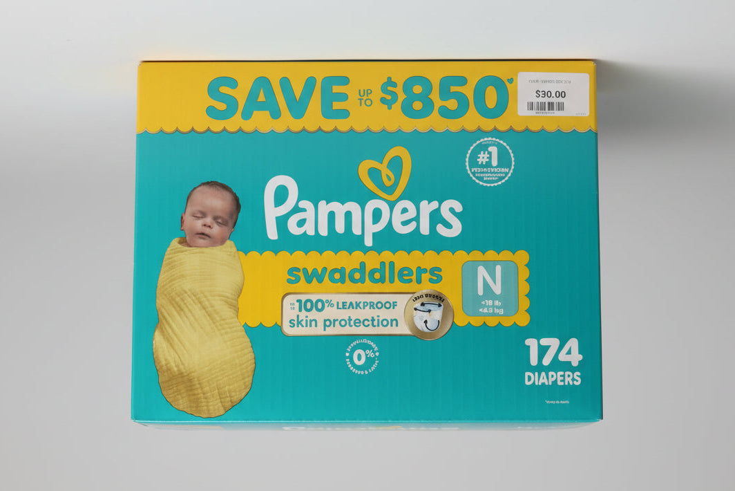 Newborn Pampers Swaddlers