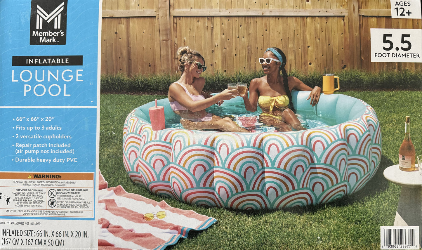 Member's Mark Inflatable Lounge Pool
