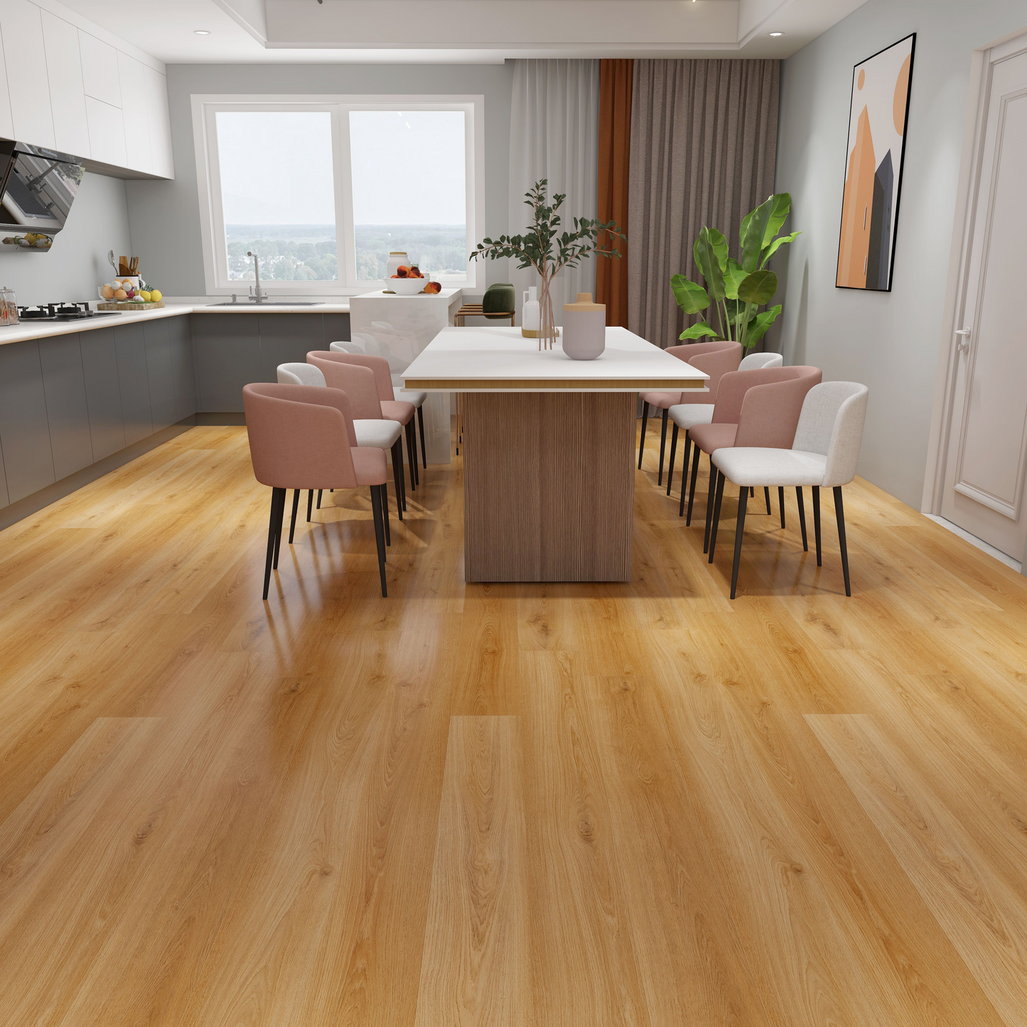 Royal Oak 28MIL 12mm 9x72 SPC Rigid Core Vinyl Waterproof Flooring