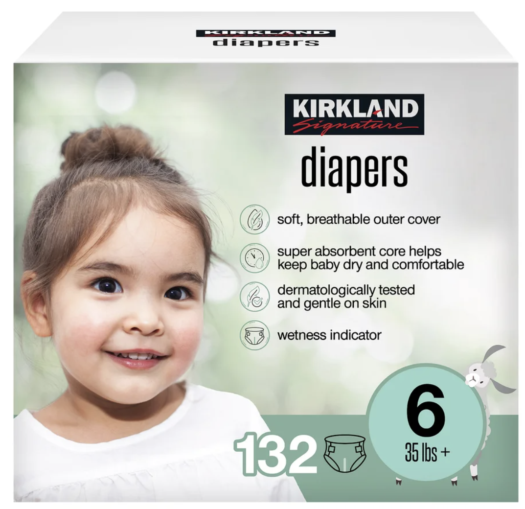 Kirkland Signature Diaper Size 6