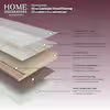 Home Decorators Collection Simsbury Glen Oak 12 mm T x 8.03in W Waterproof Laminate Wood Flooring (15.9 sq ft/case)