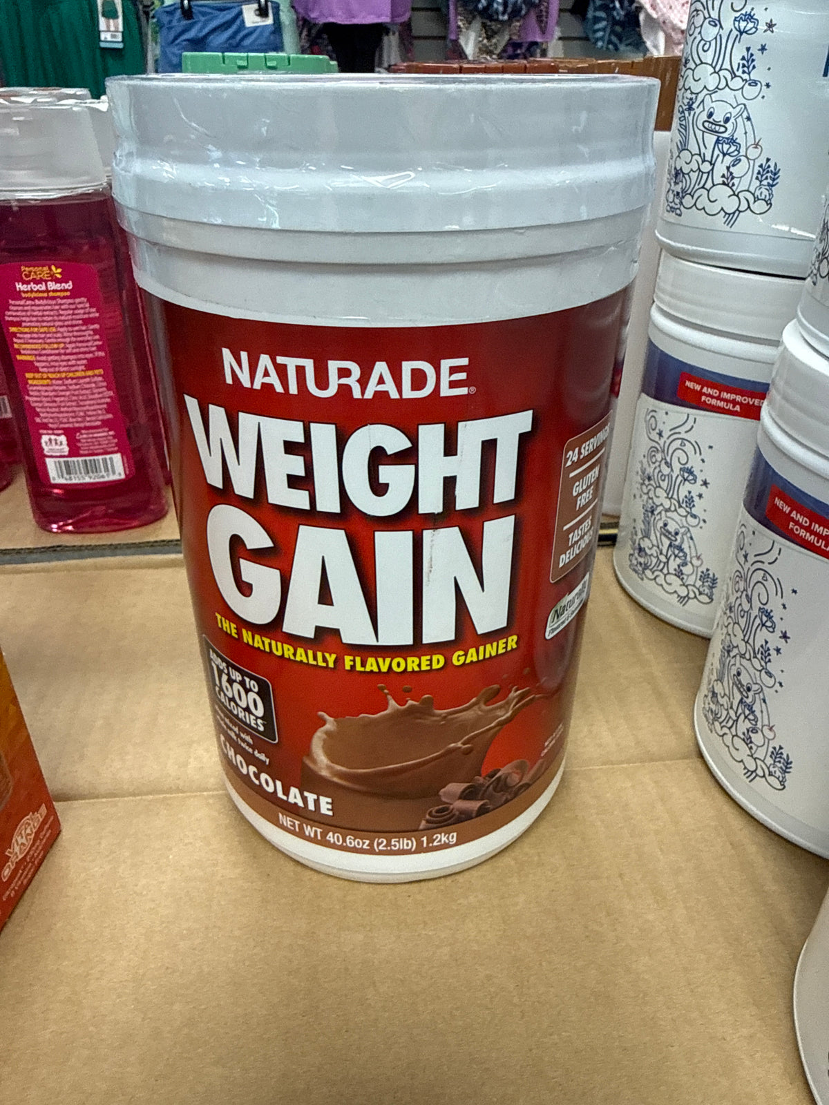 Naturade Weight Gain Exp. 8/27