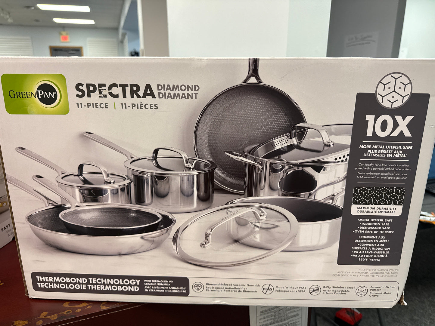 GreenPan Spectra Diamond 11-piece