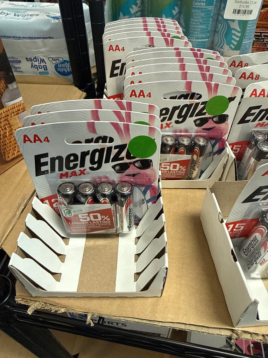 Batteries - Double A 4 pack