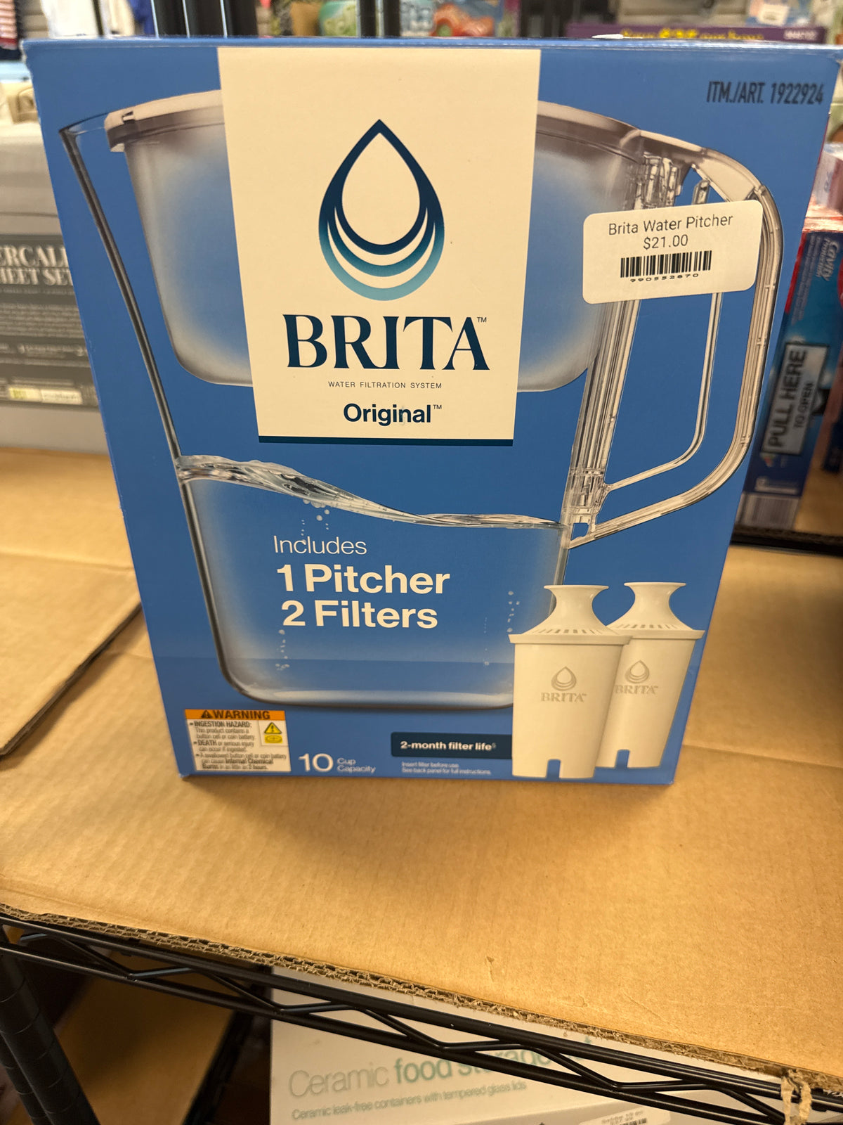 Brita Water Pitcher