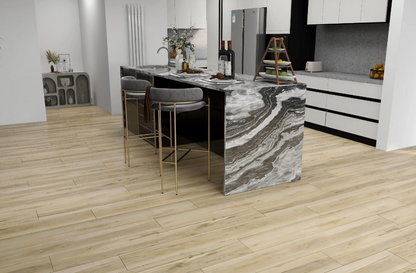 Maple Beach 28MIL 6mm 9x60 SPC Rigid Core Vinyl Waterproof Flooring