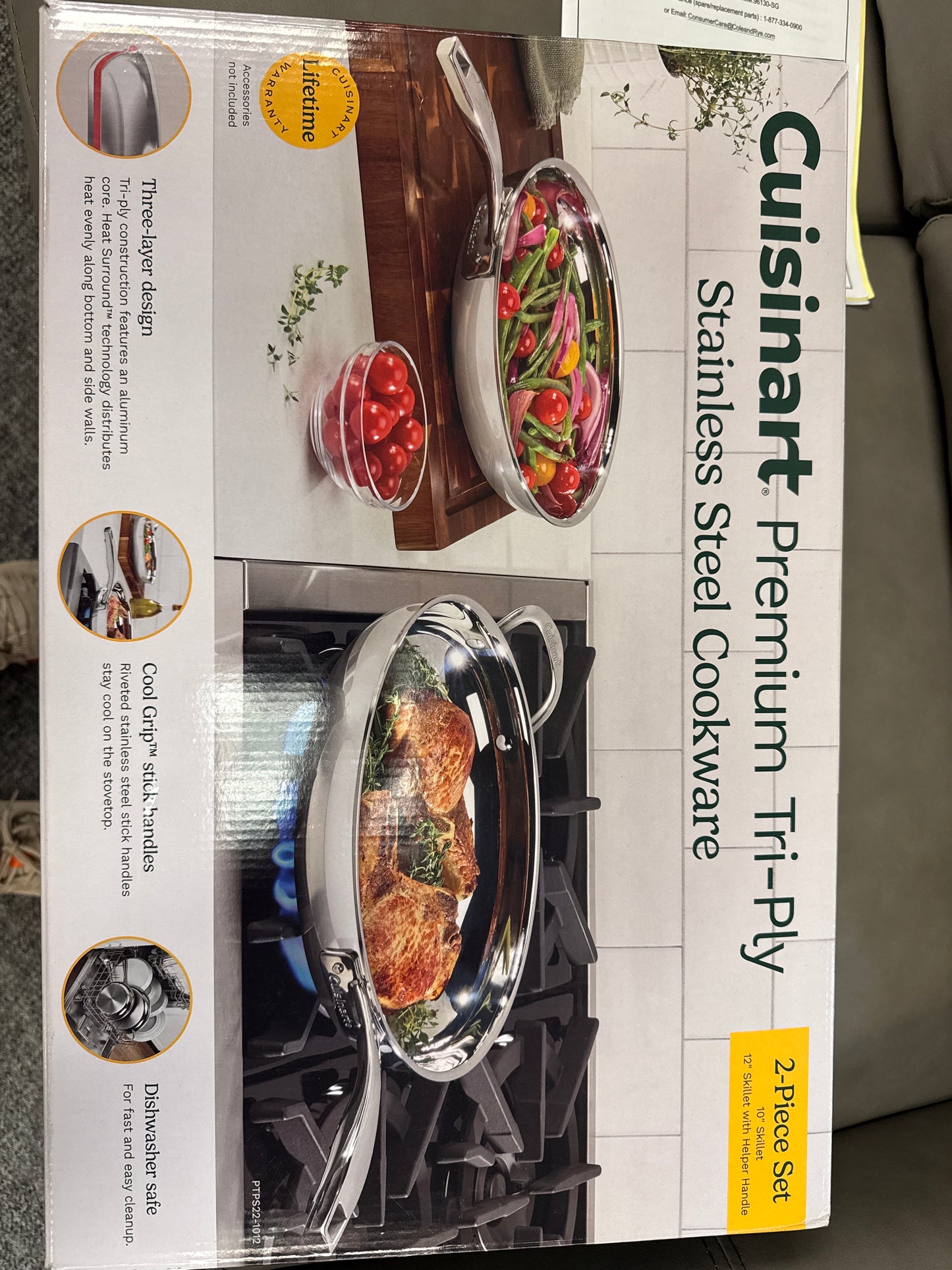 Cuisinart 2 piece Cookware