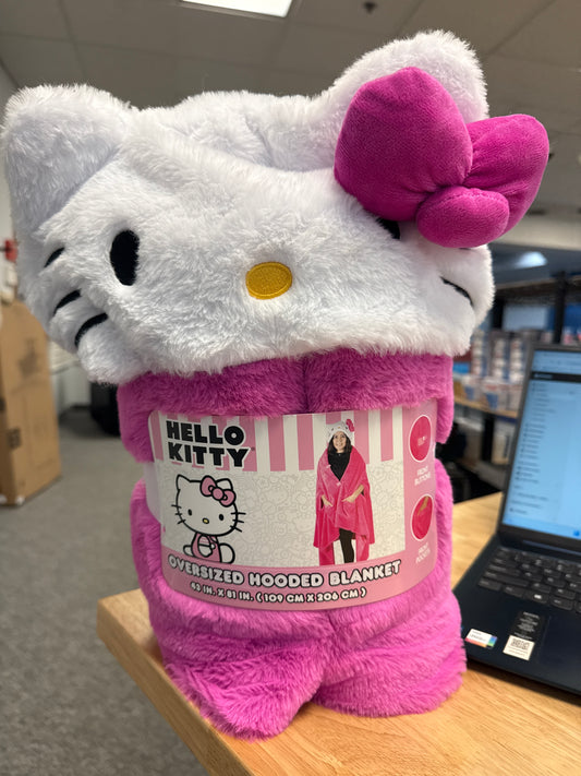 Hello Kitty Blanket Hooded