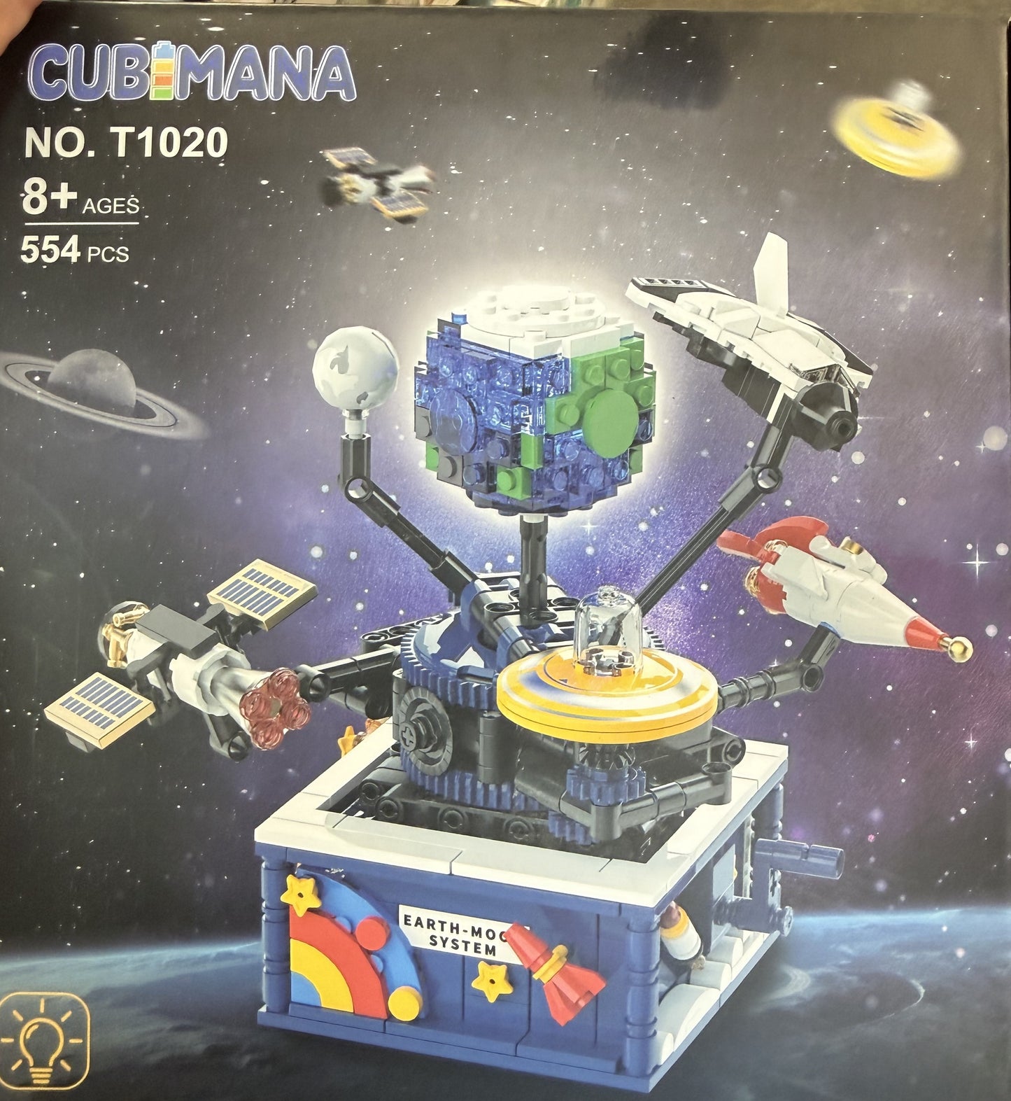 Cubi Mana Space Set with Light