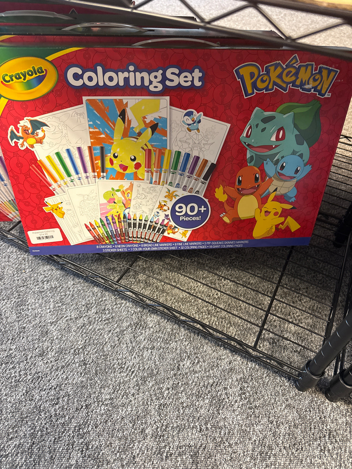 Pokemon Coloring Kit