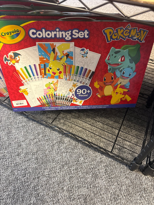 Pokemon Coloring Kit
