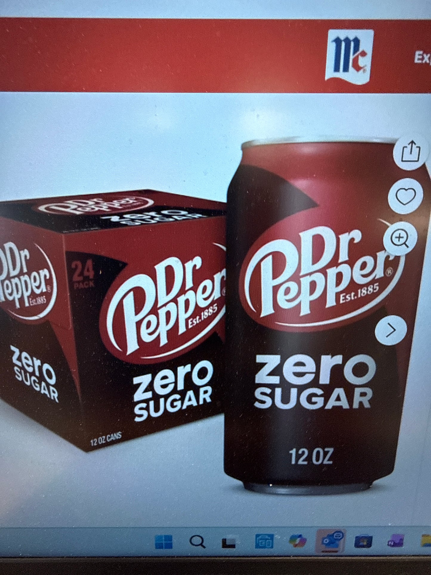 Dr. Pepper Zero Sugar