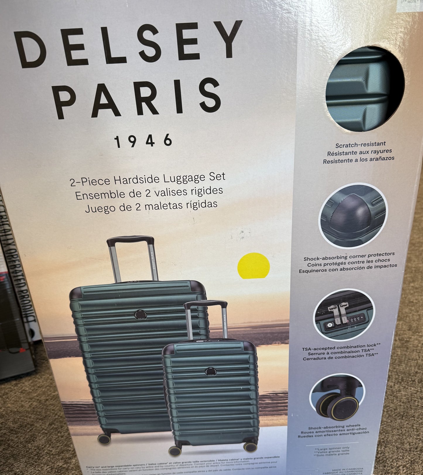 Delsey 2 piece Lugggage Set