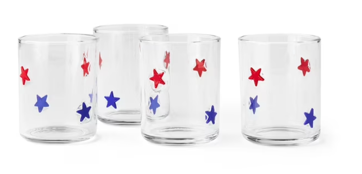 Icon Drinking Glasses, 4 Pack
