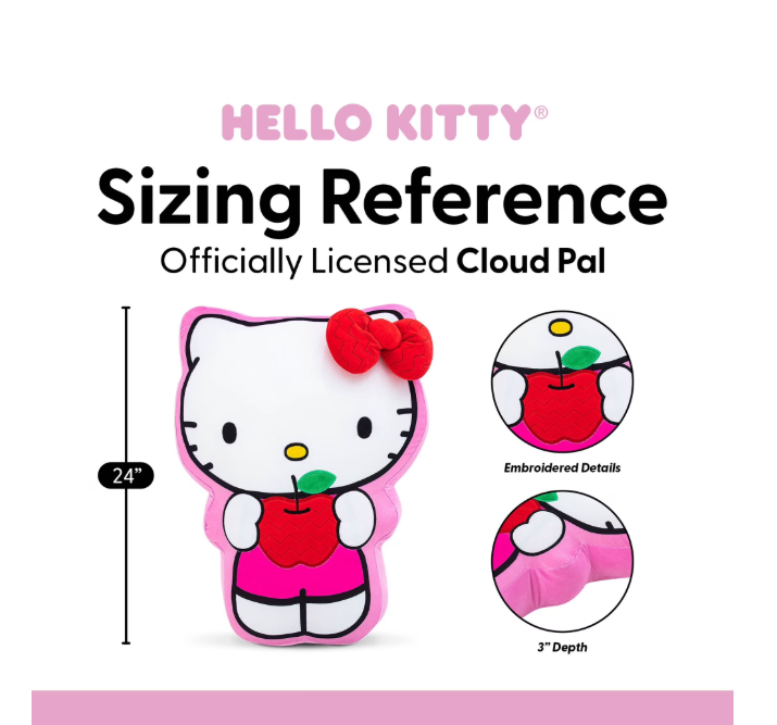 Cloud Pillow Hello Kitty Embellished 24" Licensed Character