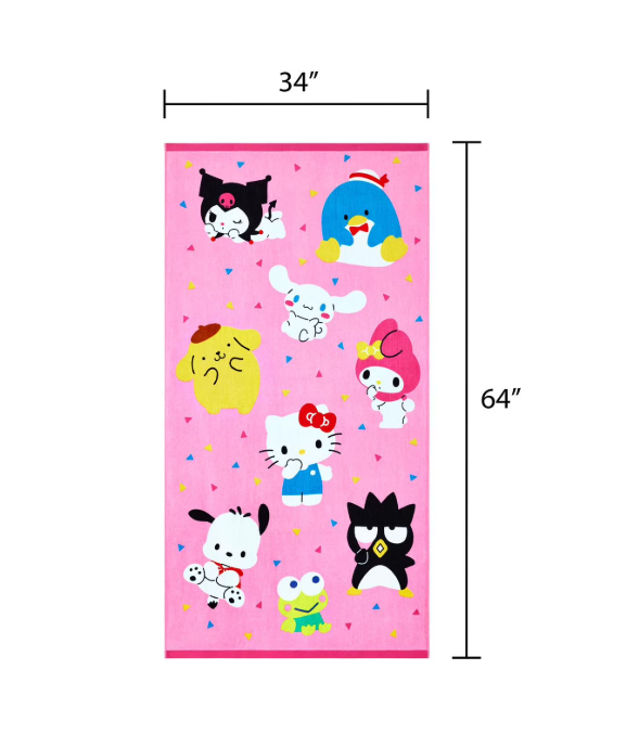 Licensed Character Kids Towel, 36" x 64"