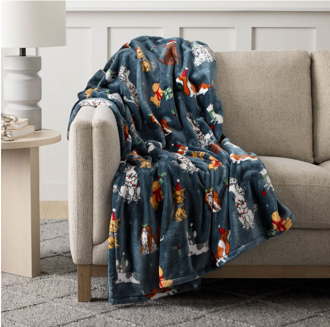 Member's Mark Holiday Lounge Throw, 60" x 70"