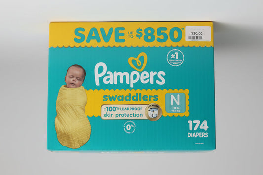 Newborn Pampers Swaddlers