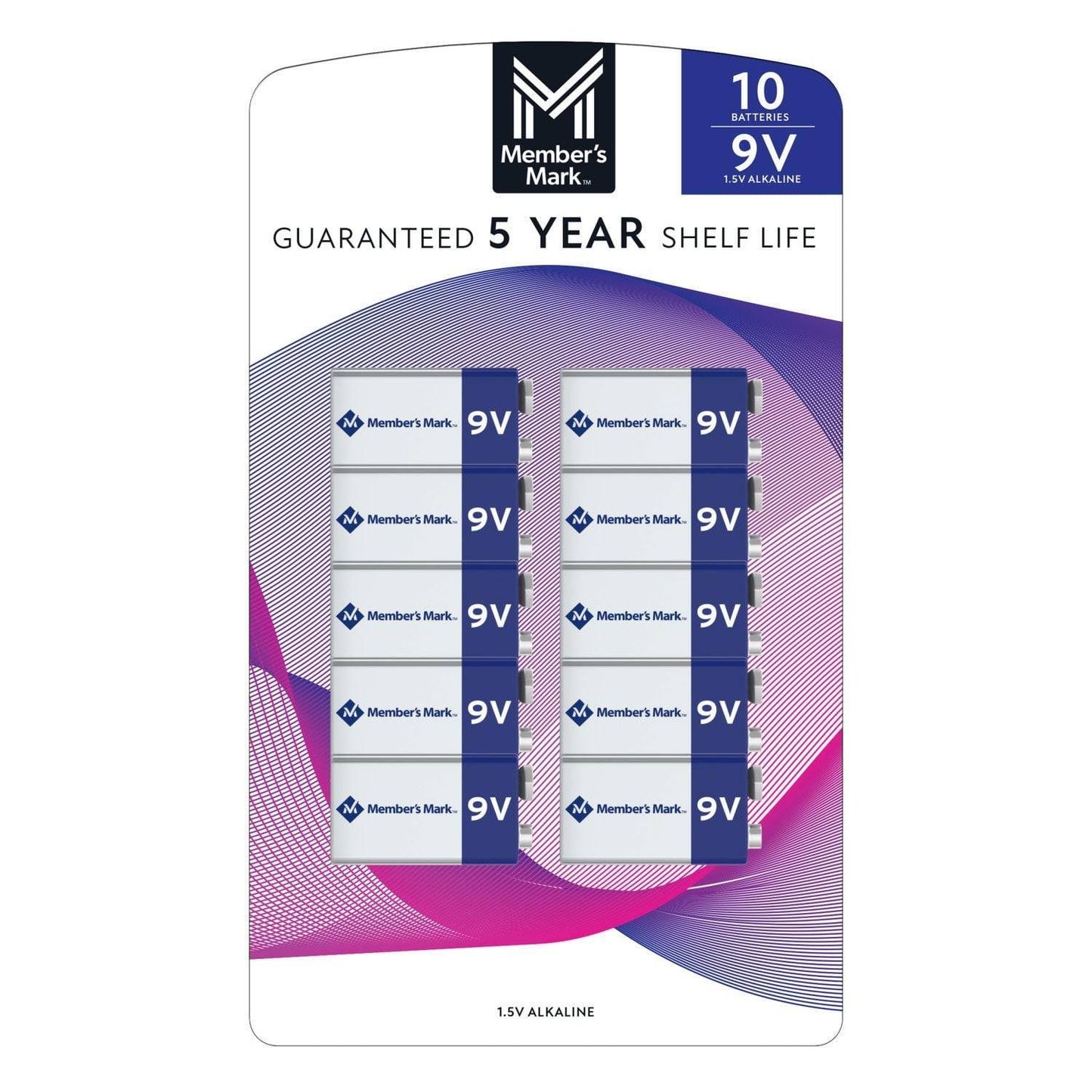 MM 9V Batteries 10 Pack