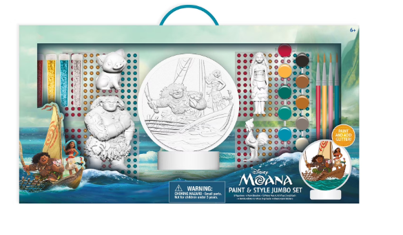 Moana Paint and Style Jumbo Set