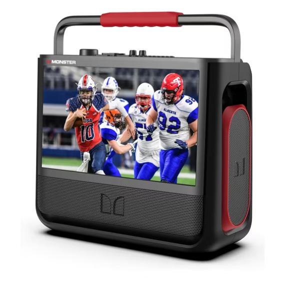 Monster Vision 3rd Generation 15.6" Portable Video Bluetooth Speaker