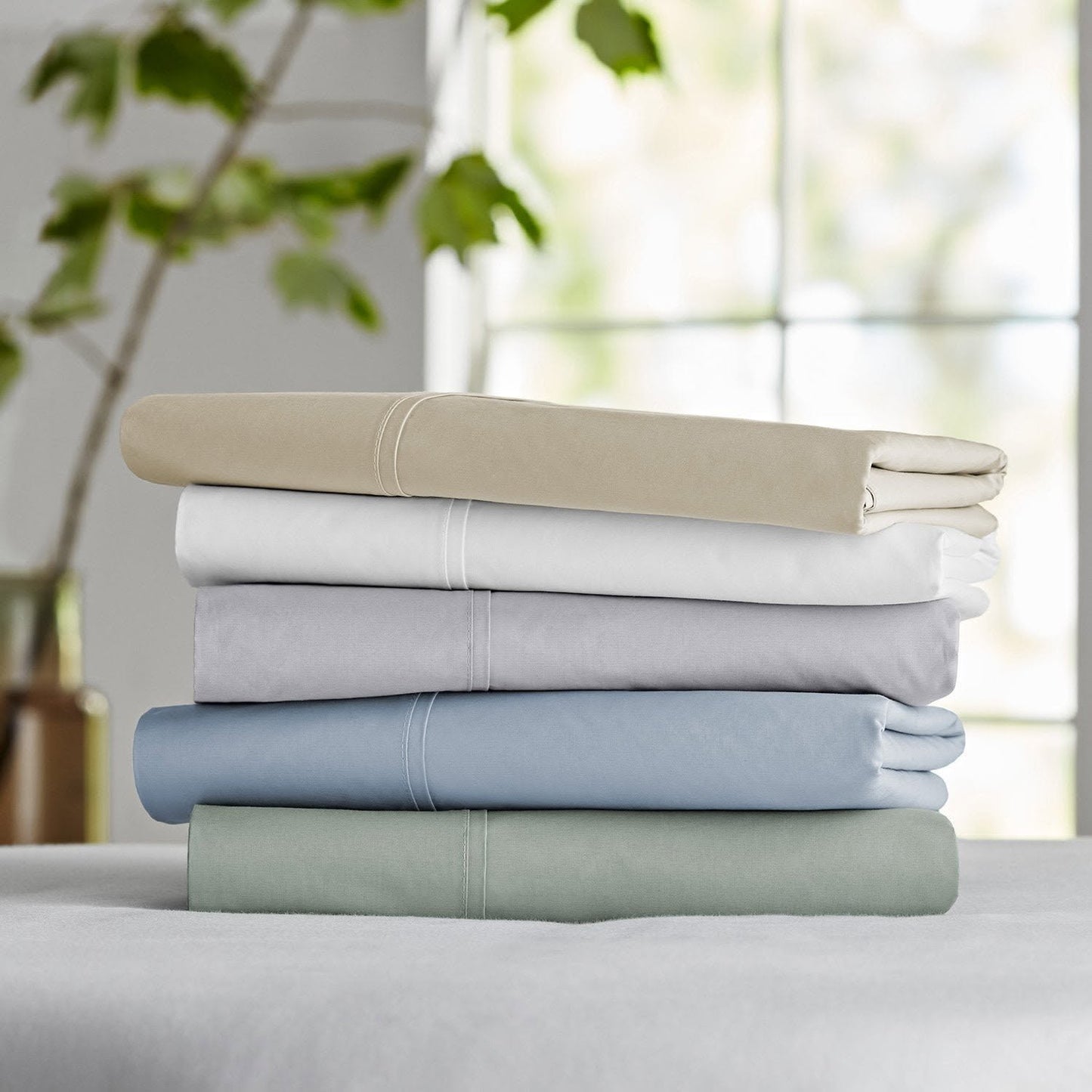 Cal King Percale Sheet Set
