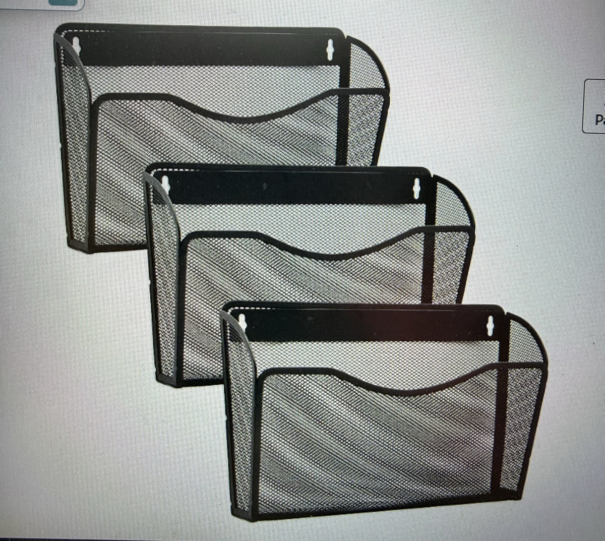 3 Pocket Wall Organizer