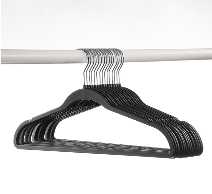 Rubberized Hangers - 50 Pack