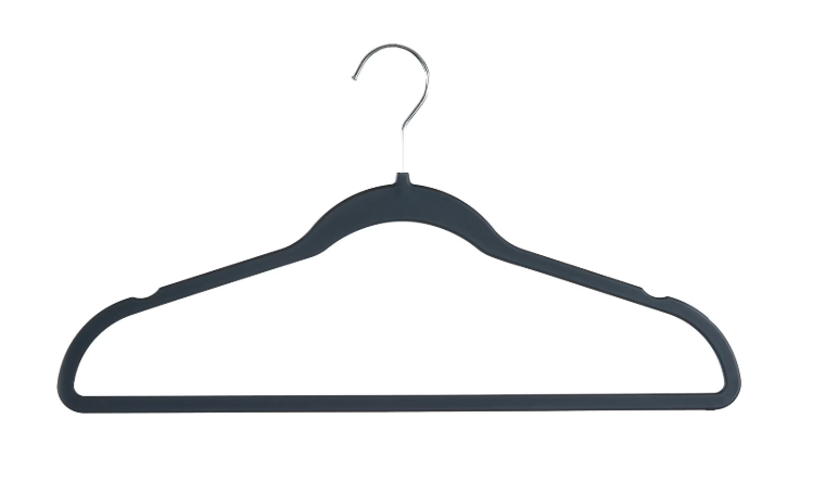 Rubberized Hangers - 50 Pack
