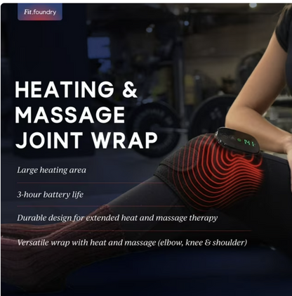 Fit Foundry 4-in-1 Heat & Massage Recovery Pack for Relief