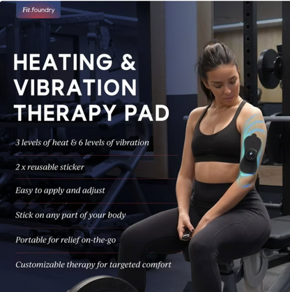Fit Foundry 4-in-1 Heat & Massage Recovery Pack for Relief