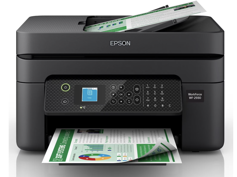 Epson WorkForce WF-2930 Special Edition All-in-One Inkjet Printer, C11CK63201-C