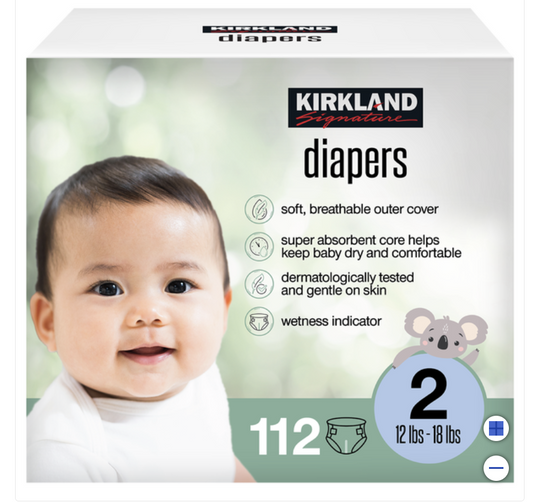 Kirkland Signature Diaper Size 2