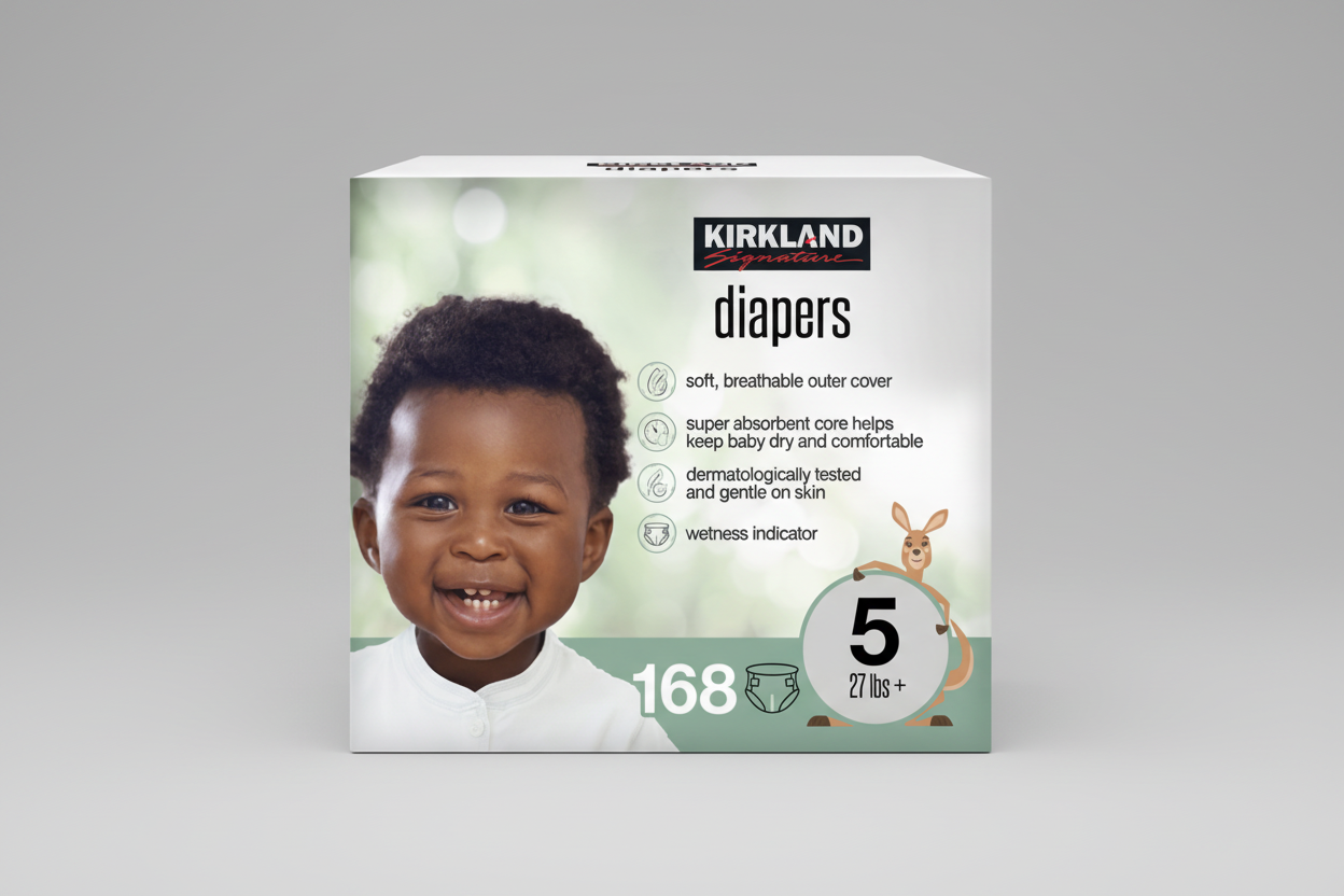 Kirkland Signature Diaper Size 5