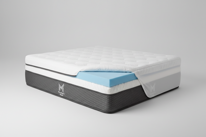 Member's Mark 4-Inch Gel Memory Foam Mattress Topper (King)