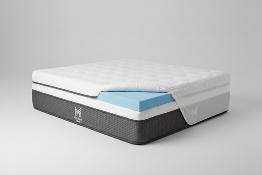 Member's Mark 4-Inch Gel Memory Foam Mattress Topper (King)