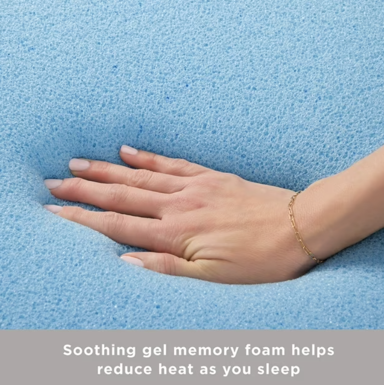 Member's Mark 4-Inch Gel Memory Foam Mattress Topper (King)