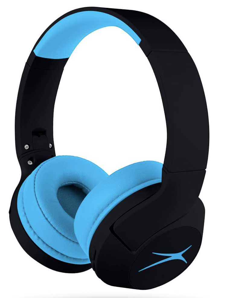 Altec Lansing 2-In-1 Active Noise Canceling Kid Safe Headphones