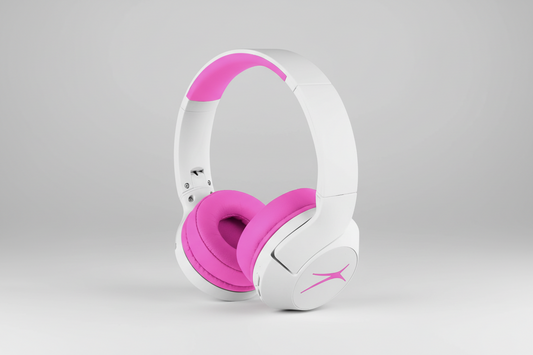 Altec Lansing 2-In-1 Active Noise Canceling Kid Safe Headphones