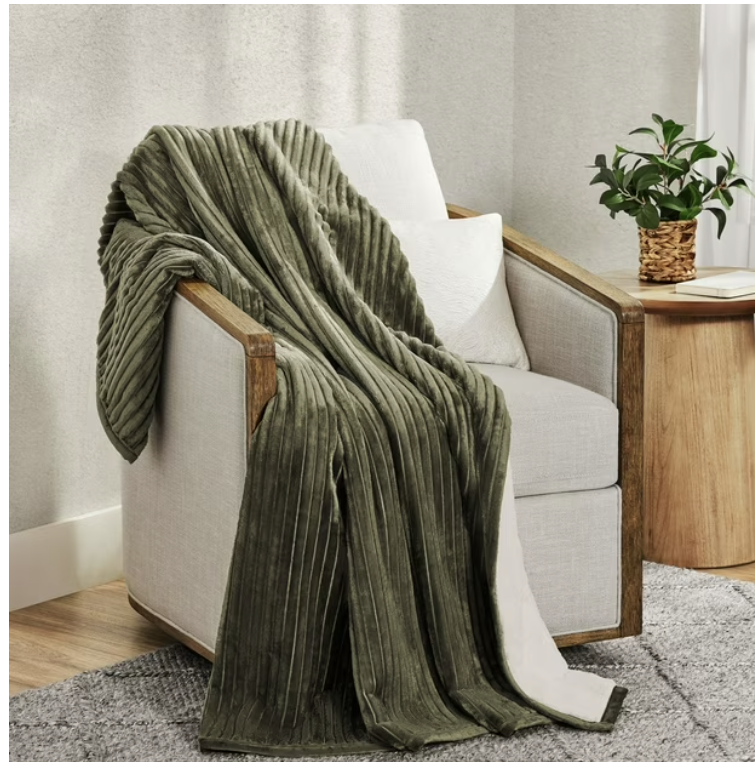 Ribbed Throw, 60"x70"