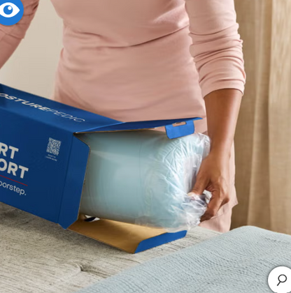 Sealy Posturepedic Dual Support Memory Foam Pillow
