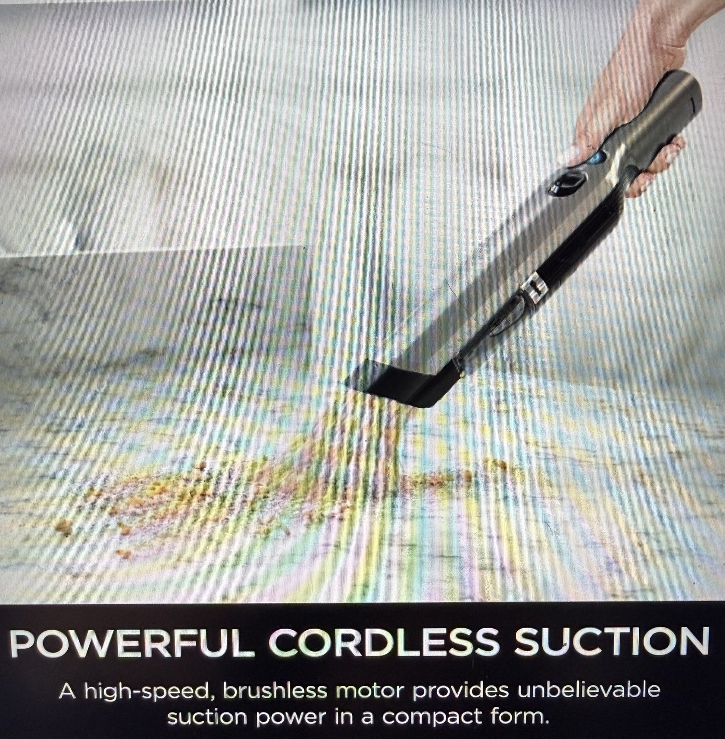 Shark WV201 WANDVAC Handheld Vacuum, Lightweight at 1.4 Pounds with Powerful Suction, Charging Dock, Single Touch Empty and Detachable Dust Cup,Graphite, Slate