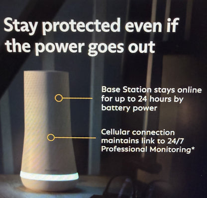 SimpliSafe 8 Piece Wireless Home Security System - Optional 24/7 Professional Monitoring - No Contract - Compatible with Alexa and Google Assistant , White