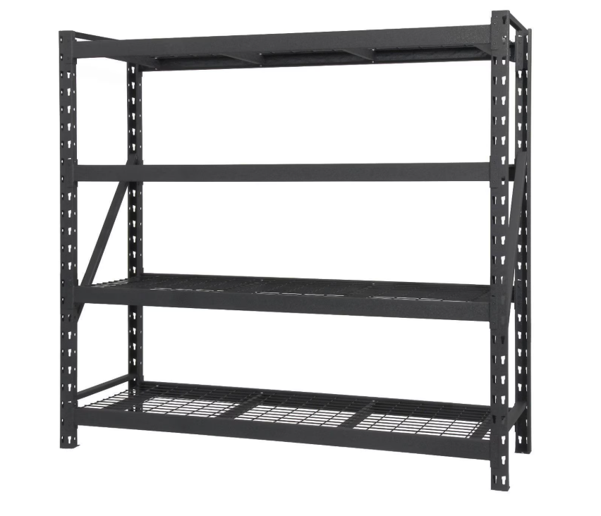 High Strength Steel 4-Shelf Rack